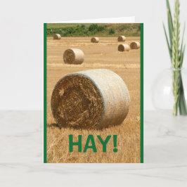 HAY! God jul Kort