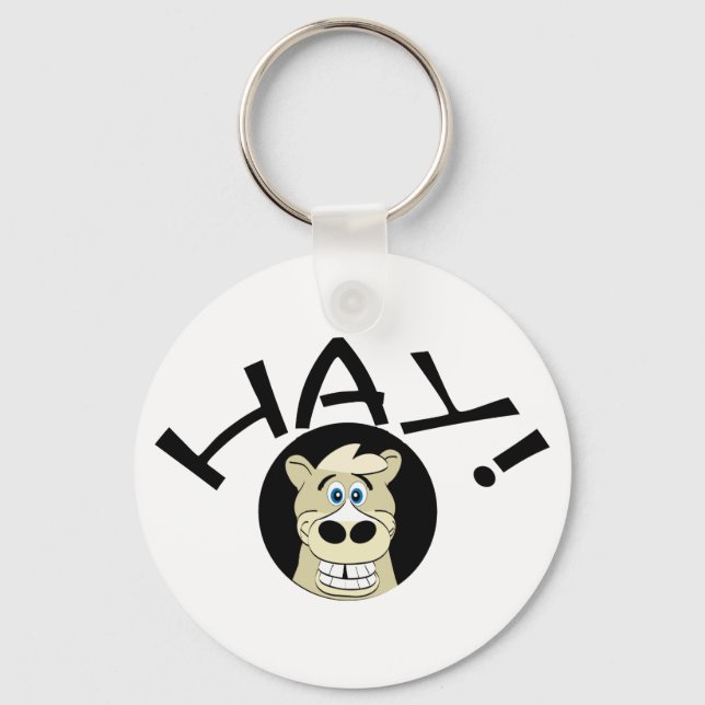 Hay Horse Nyckelring (Framsida)