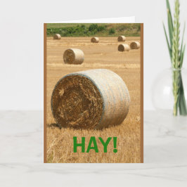HAY! Lycklig Fars dag Kort
