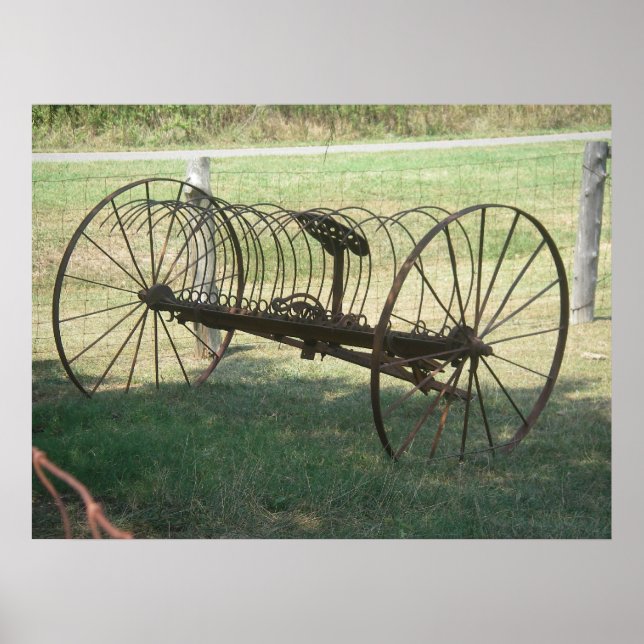 Hay Rake Poster (Framsidan)