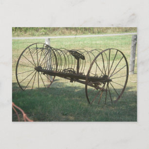 Hay Rake-vykort Vykort