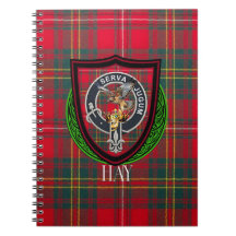 Hay Scottish Clan Tartan & Crest