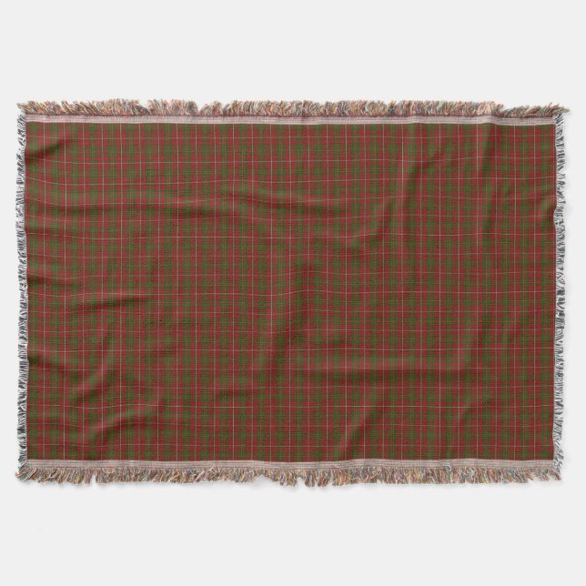 Hay Scottish Klan Tartan Play Mönster Filt (Framsidan)