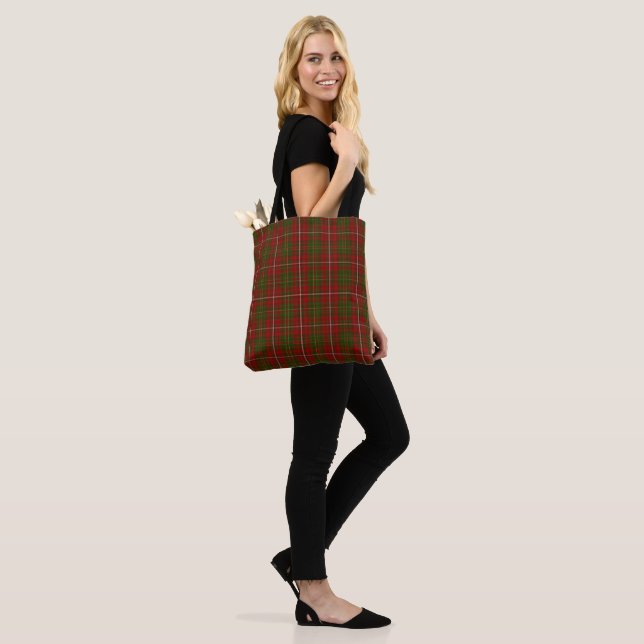 Hay Scottish Klan Tartan Pput Mönster Tygkasse (På modell)