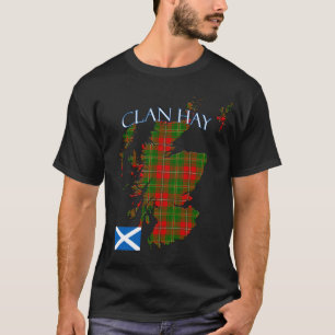 Hay Scottish Klan Tartan Scotland T Shirt