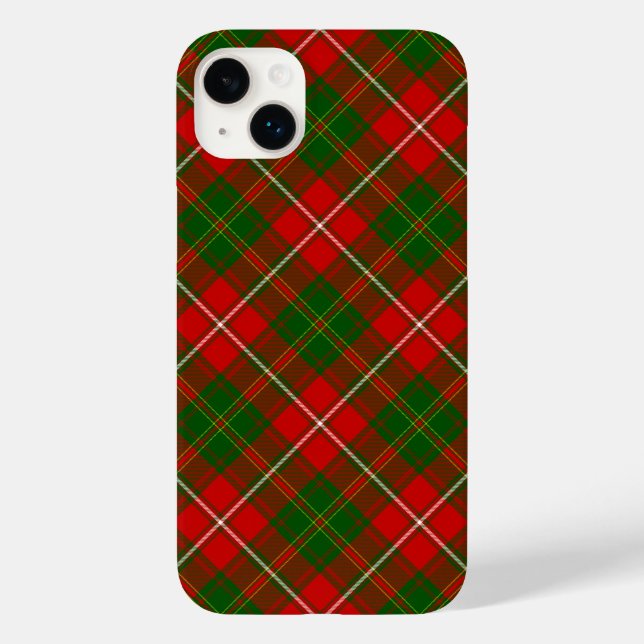 Hay tartan Red grönt plaid (Baksida)