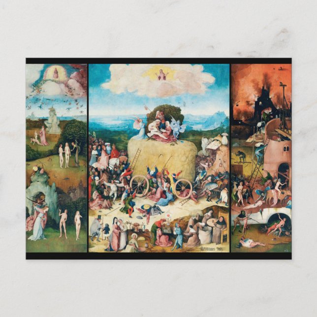 Hay Wagon, Bosch Vykort (Framsida)