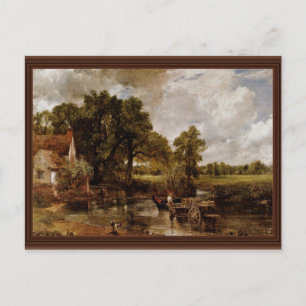 Hay Wain by Constable John (Bästa kvalitet) Vykort
