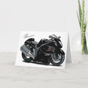 Hayabusa Black Bike Kort