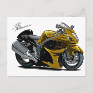 Hayabusa Guld Bike Vykort