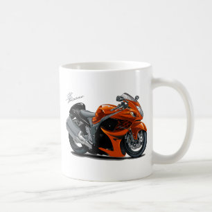 Hayabusa orange cykel kaffemugg