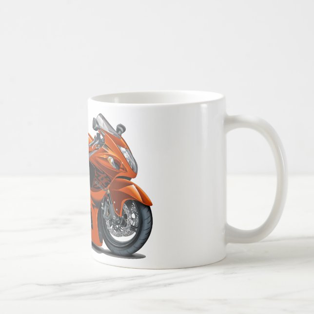 Hayabusa orange cykel kaffemugg (Höger)
