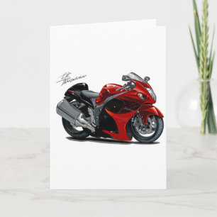 Hayabusa Red-Black Bike Kort