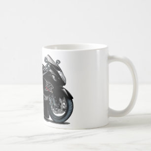 Hayabusa svartcykel kaffemugg
