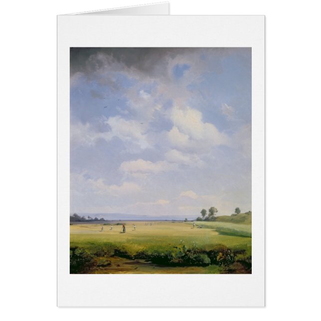 Hayaking, 1838 (olja på kanvas) hälsningskort (Framsidan)