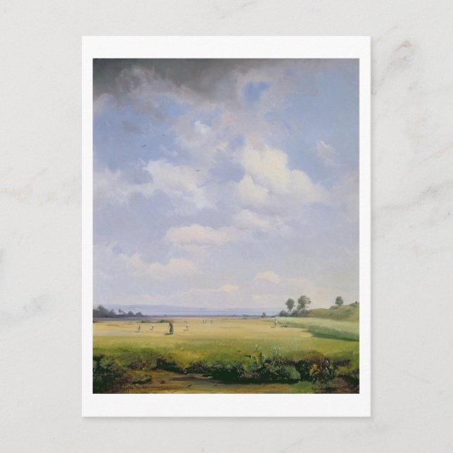 Hayaking, 1838 (olja på kanvas) vykort (Framsida)