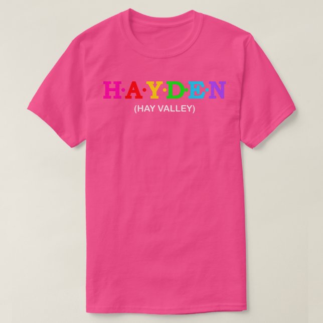 Hayden Hay valley T Shirt (Design framsida)