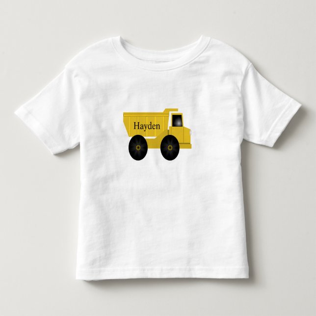 Hayden Personlig Lastbil Shirt Tee Shirt (Framsida)