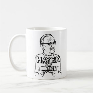 Hayek är min Homeboymugg Kaffemugg