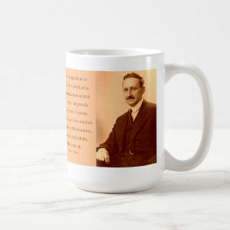 Hayek på att planera för central kaffemugg