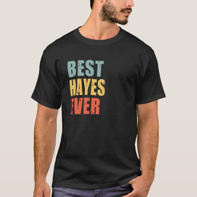 Hayes Best AldriHayes T Shirt (Framsida)