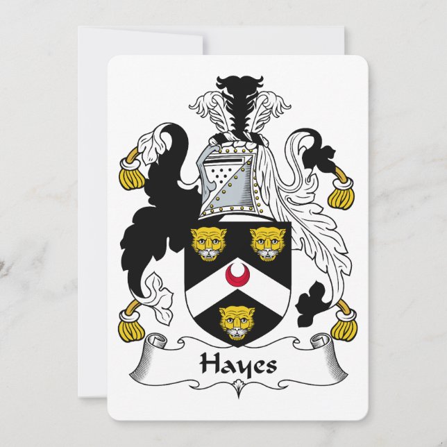 Hayes Family Crest (Framsida)