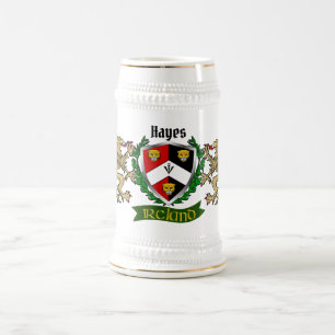 Hayes Irish Shield Beer Stein Sejdel