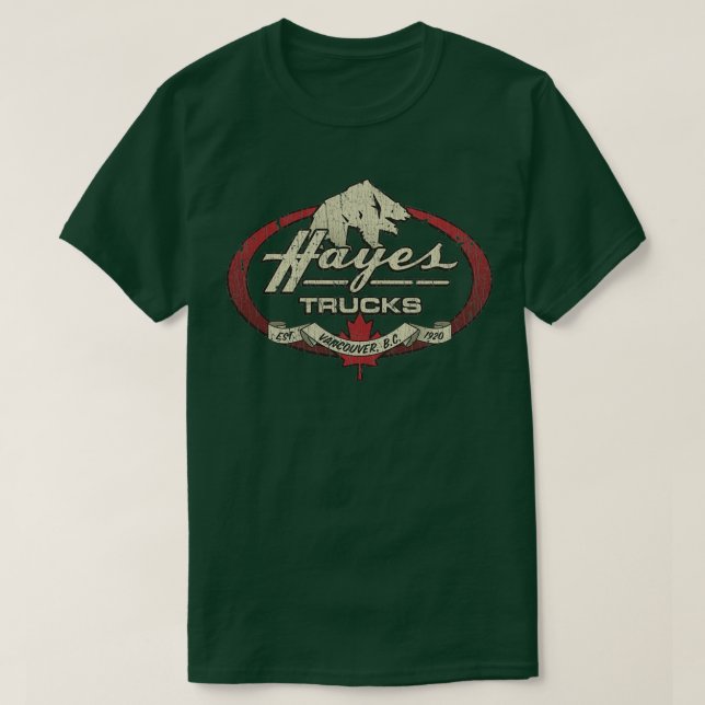 Hayes Lastbilar 1971  T Shirt (Design framsida)