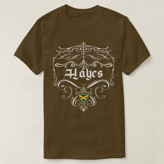 Hayes Vintage design 1 T Shirt (Design framsida)
