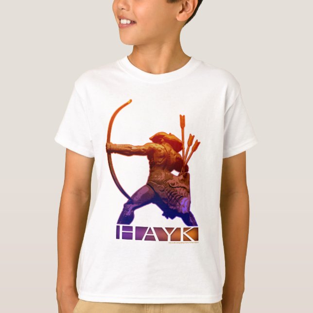 Hayk hjälten av Armenien Tee Shirt (Framsida)
