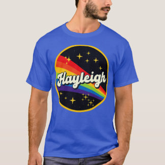 Hayleigh Rainbow in Space Vintage Stil T Shirt