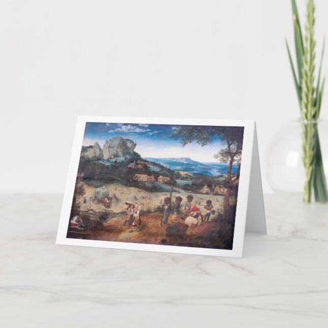 Haymade, Pieter Bruegel Kort (Framsida)