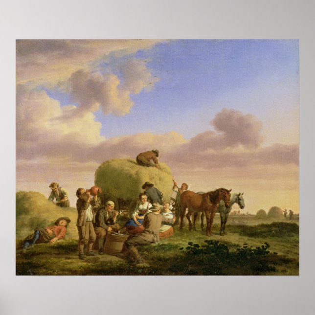 Haymakers vilar i fält poster (Framsidan)