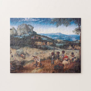 Haymaking, Pieter Bruegel Pussel