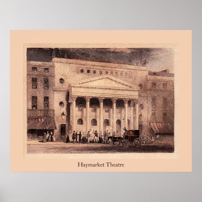 Haymarket Theater Poster (Framsidan)