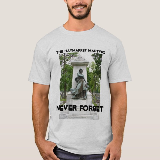 haymarketmartyr t shirt (Framsida)