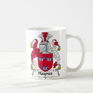 Haynes familjvapensköld kaffemugg