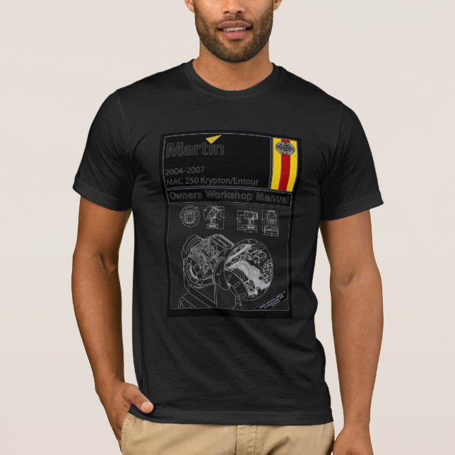 Haynes Mac 250 T-shirt (Framsida)