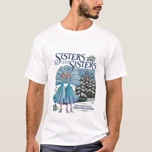 Haynes Sisters White jul Movie T Shirt (Framsida)