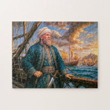 Hayreddin Barbarossa Sjökommendör Porträtt