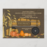 Hayrides till salu inbjudan