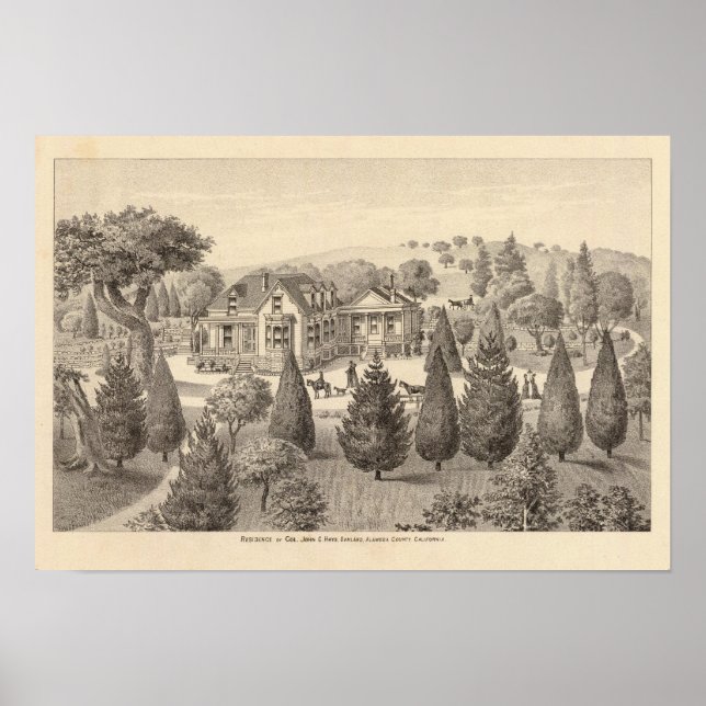 Hays hemvist, Oakland, Alameda Co Poster (Framsidan)