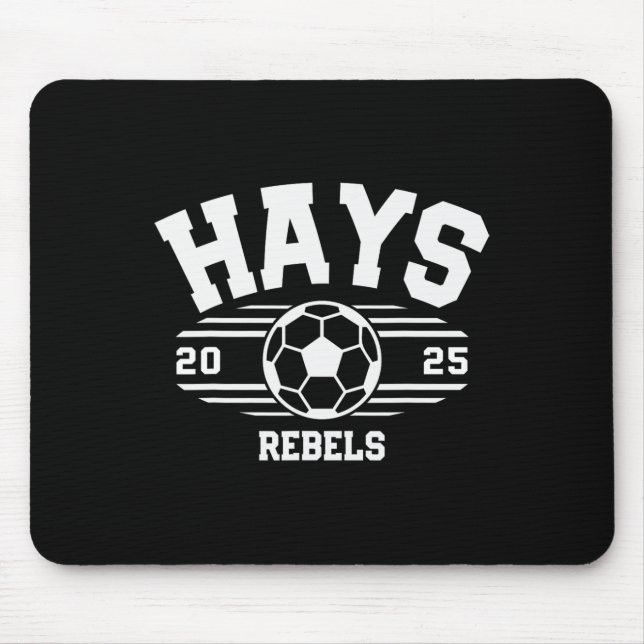 Hays Rebels Fotboll Byll 2025  Musmatta (Framsidan)