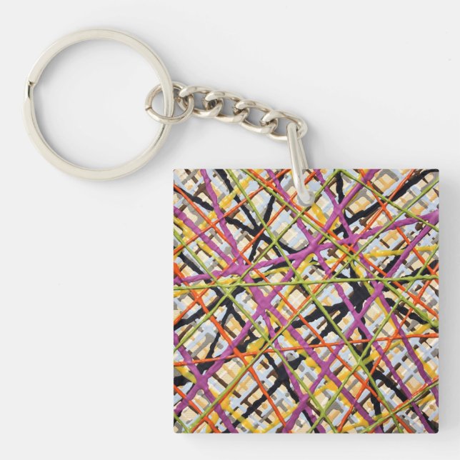 Haystack i Lila Keychain (Framsidan)
