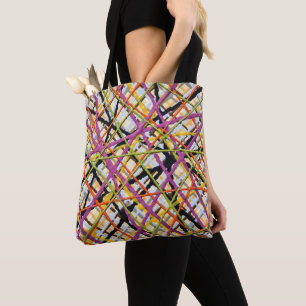 Haystack i Lila Tote Bag Tygkasse