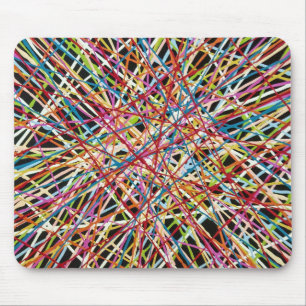 Haystack i Red Mousepad Musmatta