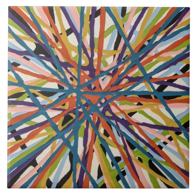 Haystack i vit 6 x 6 keramiskt plattor kakelplatta (Framsidan)