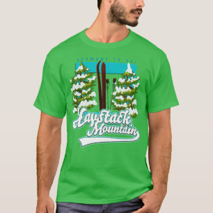 Haystack Mountain Vermont USA Ski T Shirt