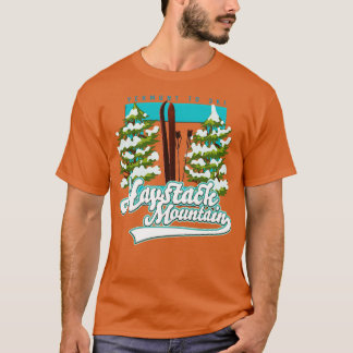 Haystack Mountain Vermont USA Ski T Shirt