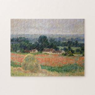 Haystack på Giverny Monet Fine Art Pussel